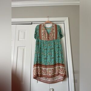 Cotton Baby Doll Dress by Anthropologie size L